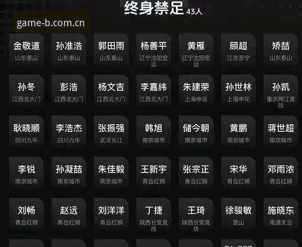 B体育登录入口使用指南 足协第三批禁足名单深度评测:B体育登录入口使用指南与足球反腐全景透视